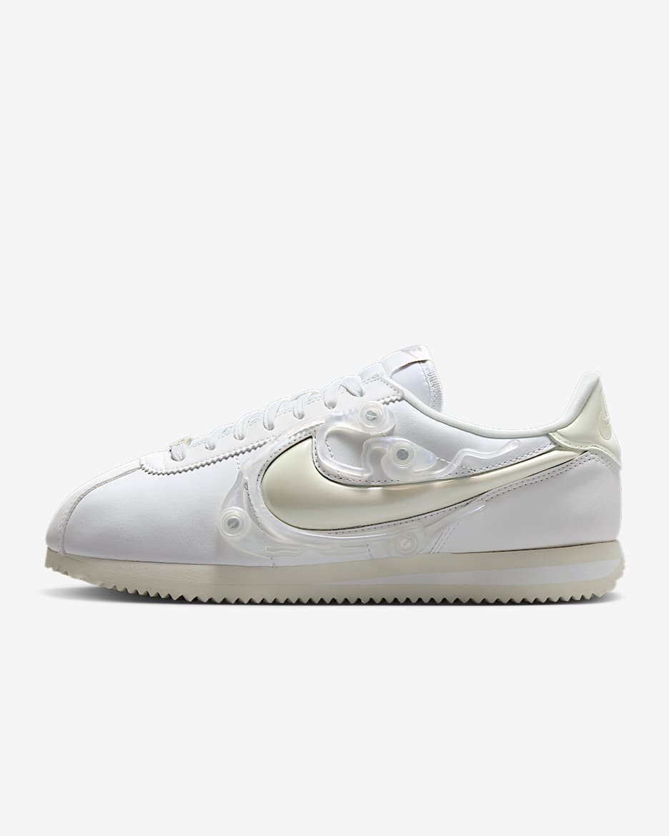 Nike women's classic cortez leather - white/metallic gold best sale